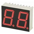 thumbnail image 1 of 50 Pack Common Anode 2 Digits 18 Pin Red LED 7-Segment Display, 0.6" Digit Height (0.98" x 0.31" x 0.73"), 1 of 6
