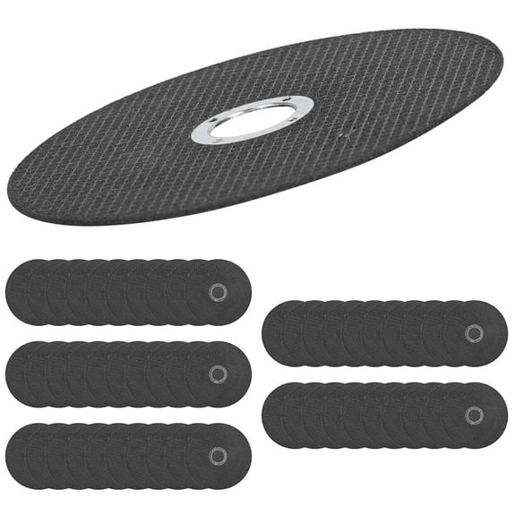 50 Pack Cut Off Wheels 4 1/2 Inch TeqHome Metal and Stainless Steel Cutting Grinding Discs for Angle Grinder Handheld Grinder Die Grinder (4.5" x 0.04" x 7/8")