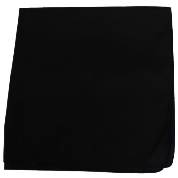 50 Pack Daily Basic Solid 100% Cotton 22 x 22 Bandanas - Walmart.com