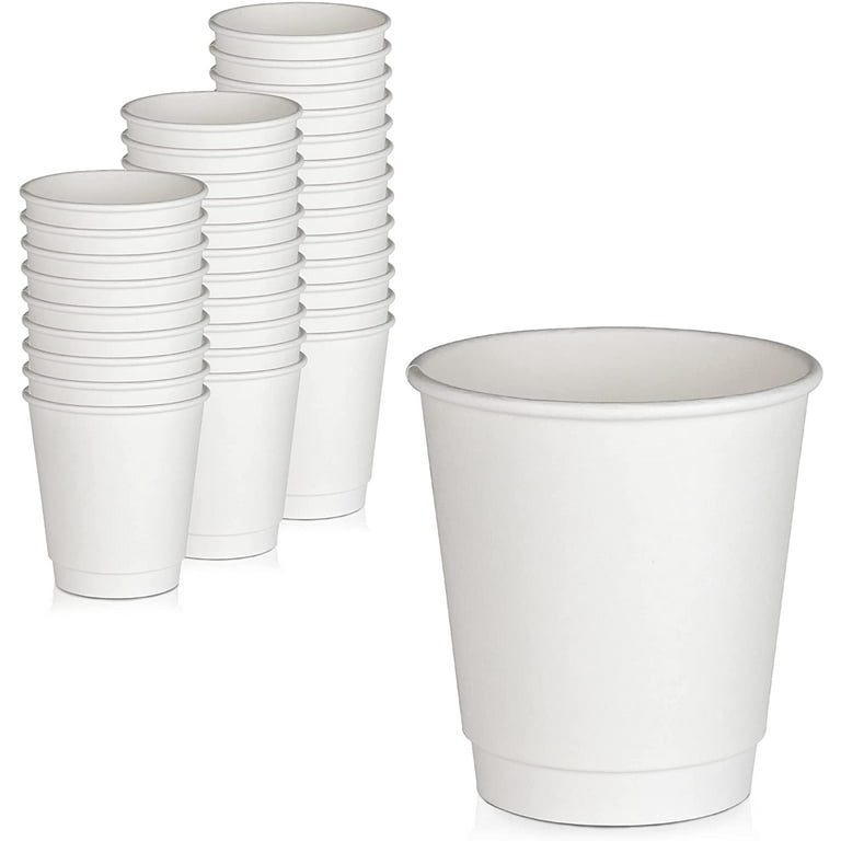 EcoQuality 12 Oz White Insulated Foam Drinking Cup Single Use Disposable For Drinks Coffee Tea Juice Soda Espresso Latte Cooler Water Cups 1000 1 thumbnail image