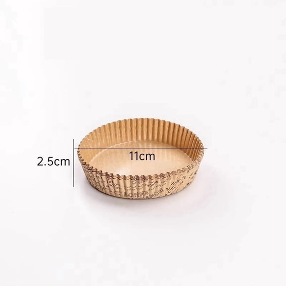 50 Pack Disposable Pizza Tray Set - 4 6 8 Inch Heavy Duty Baking Pans for Pizza Cake Bread - Eco-Friendly Non-Stick Oven Safe Disposable Pans for Home Baking & Commercial Use