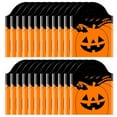 thumbnail image 1 of 50 Pack Halloween Tote Bags Jack-O-Lantern Pumpkin Candy Bags Halloween Treats Bags for Halloween Party Favors, 1 of 9