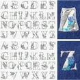 thumbnail image 1 of 50 Pack Hand Sewing Washable Water Soluble Embroidery Stabilizer Sheets, Tear-Off A4-Size, Pre-Printed Flower Patterns, Machine & Hand Stitching Supplies, 1 of 1