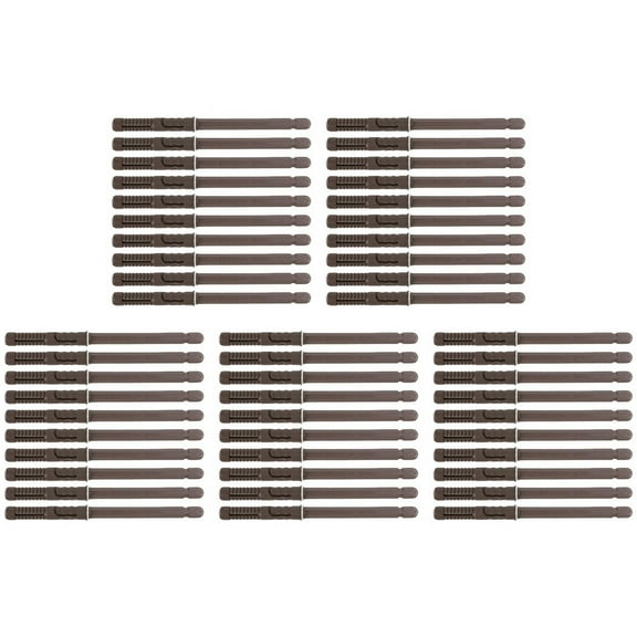 50 Pack Heavy Duty Wood Shelf Brackets DIY Adjustable Hardware Blind Supports Shelves 120 LBS
