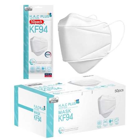 50 Pack] KF94 face mask, Made in Korea, Sold by Authentic Brands Korea [English package]