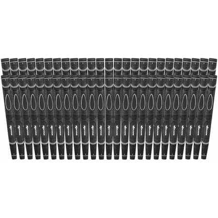 50 Pack Karma Black Dual Touch Midsize Putter Grip