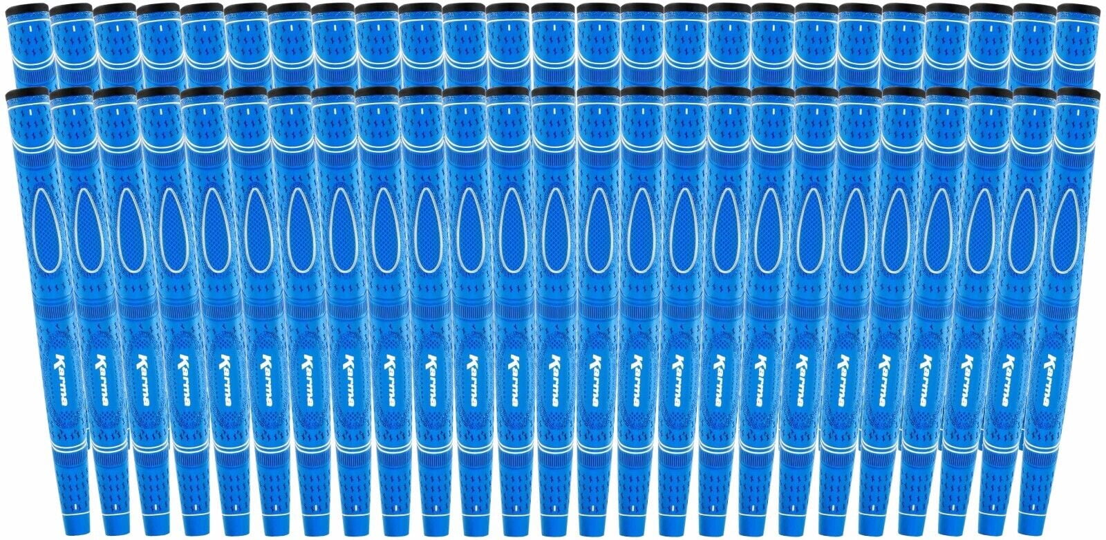 50 Pack Karma Blue Dual Touch Midsize Putter Grip