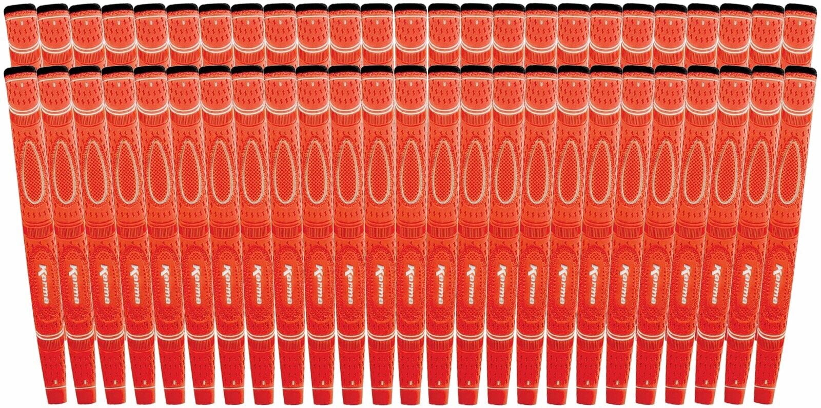50 Pack Karma Orange Dual Touch Midsize Putter Grip