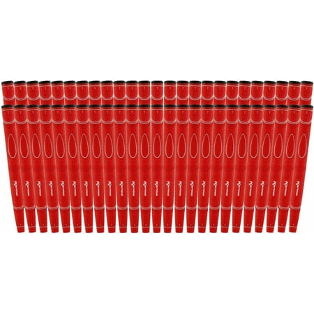 50 Pack Karma Red Dual Touch Midsize Putter Grip