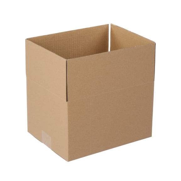 50 Pack Kraft Corrugated Shipping Boxes, Cardboard Boxes for Packing and Mailing Goods