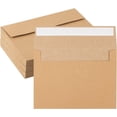 thumbnail image 1 of 50 Pack Kraft Envelopes 5 x 7 Inch Brown Envelopes,A4 Envelopes, Card Envelopes, Kraft Paper Envelopes, Invitation Envelopes, Postcard Envelopes (Brown), 1 of 7