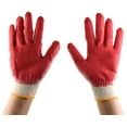 thumbnail image 1 of [50 Pack] Latex Dipped Nitrile Coated Work Gloves Medium - String Knit Cotton Coated Work Safety Gloves Great for Construction, Warehouse, Home, Landscaping, Moving, Mechanic Cotton Disposable Gloves, 1 of 3