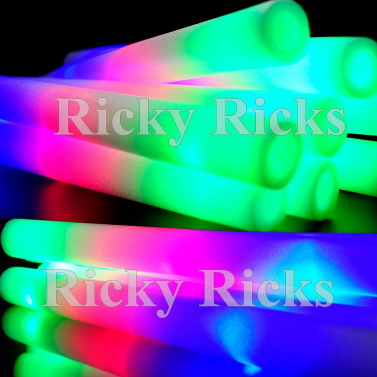 LED Foam Glow Stick Multi-mode Flicker Change Multi-color Glowing