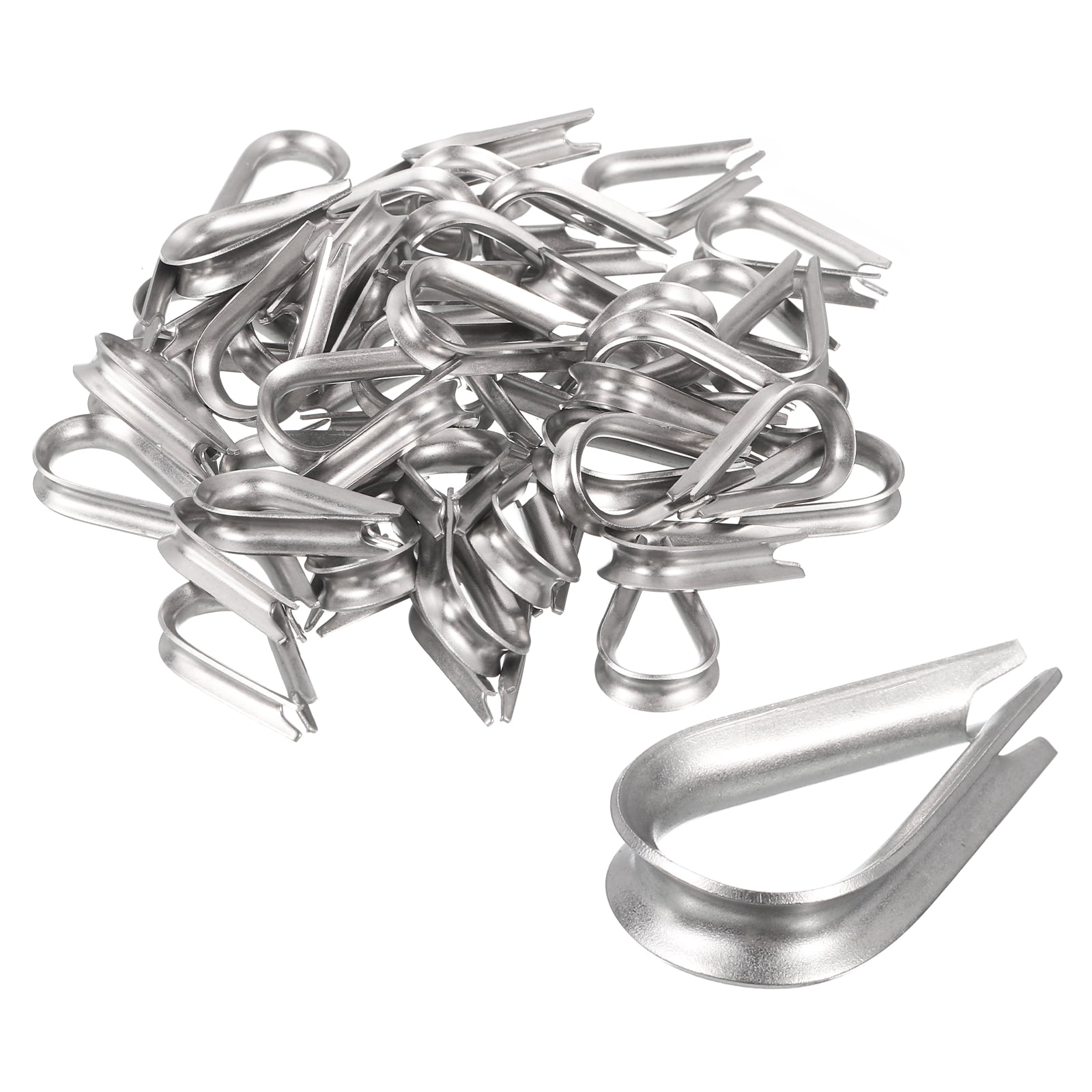 50 Pack M3 Stainless Steel Thimble for 1/8