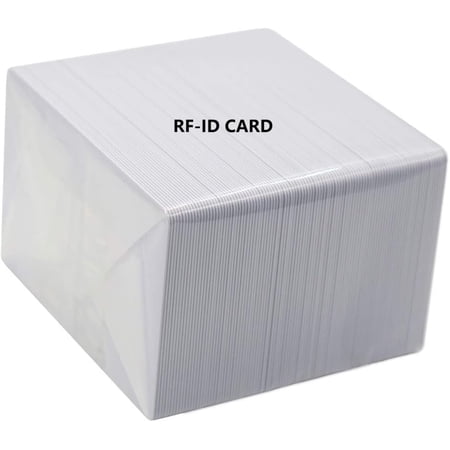RAYCCI 50 Pack MIFARE 1 Classic 1K RFID Smart Card, ISO 14443A 13.56MHZ, Blank Sublimation Printable Contactless Access Control Hotel Key Card
