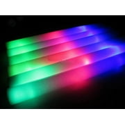 50 Pack Multi Color Changing Rally Foam Baton LED Light Sticks 3 Model Flashing