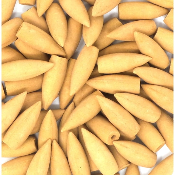 (50 Pack) Natural Backflow Incense Cones