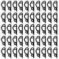 thumbnail image 1 of 50 Pack Outdoor String Light Clips Slide Hook Design Weather Resistant, 1 of 5