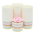 thumbnail image 1 of 50-Pack Pastel Cupcake Liners - Large Paper Baking Cups for Birthdays, Home Baking, Bake Sales, Bridal Showers (2.2 In), 1 of 7
