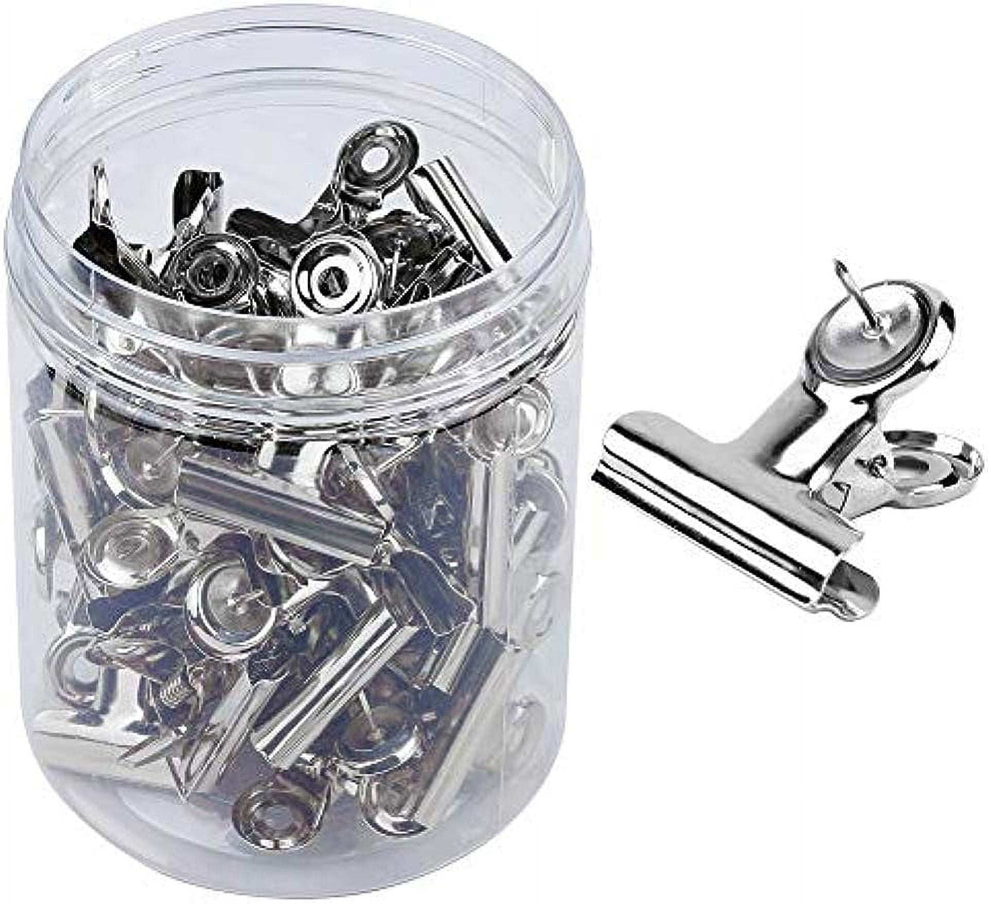 U Brands Standard Push Pins, Plastic, Clear, 0.44, 200/Pack 658U08-24 