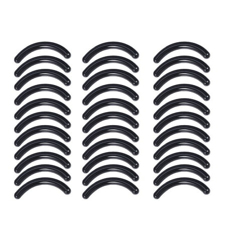 Homemaxs 50-Pack Refill Pads for Eyelash Curler - Washable Silica Gel Cushions