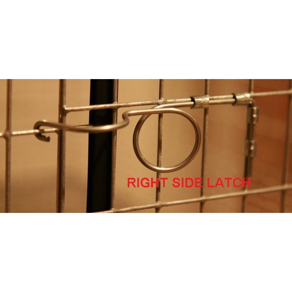 50 Pack Right Hand Cage Latches. Rabbit, Quail, Game Bird, Chicken Cages.J Clip