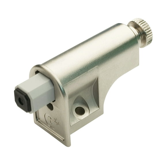 50 Pack Rok Hardware Soft Close Cabinet Door Damper Add-On, Nickel Plated