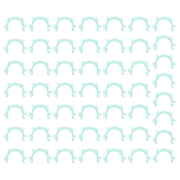 50 Pack Sewing Bobbin Clips Plastic Bobbin Holders Thread Spool Organizers For Diy Craft Embroidery Quilting Sewing Accessories