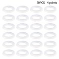 thumbnail image 1 of 50 Pack Shower Head Washers Rubber Washers Seals Hose Washer Seal, 1 of 5