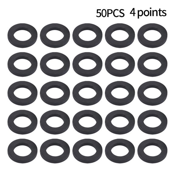 50 Pack Shower Head Washers Rubber Washers Seals Hose Washer Seal