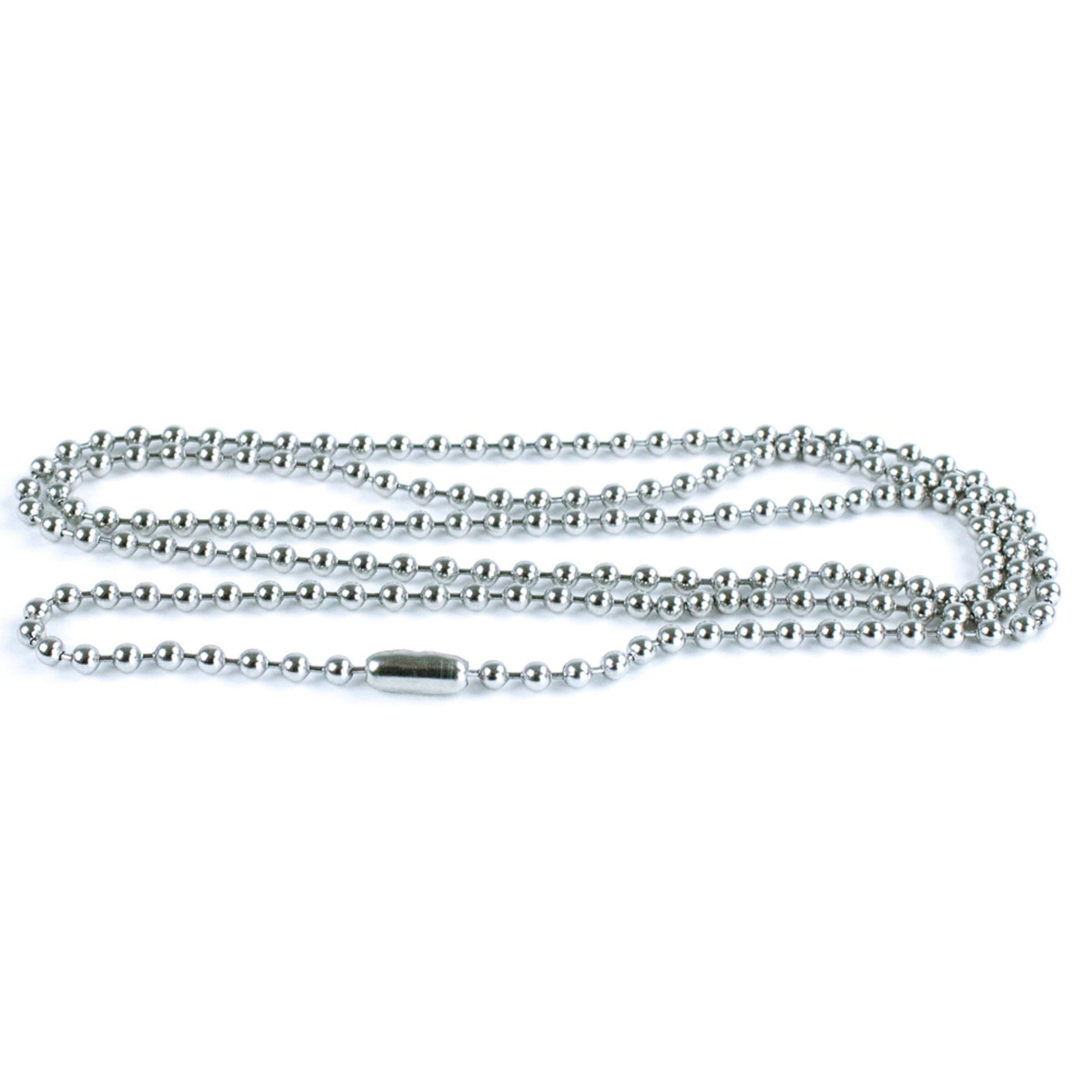 Metal bead shop necklace