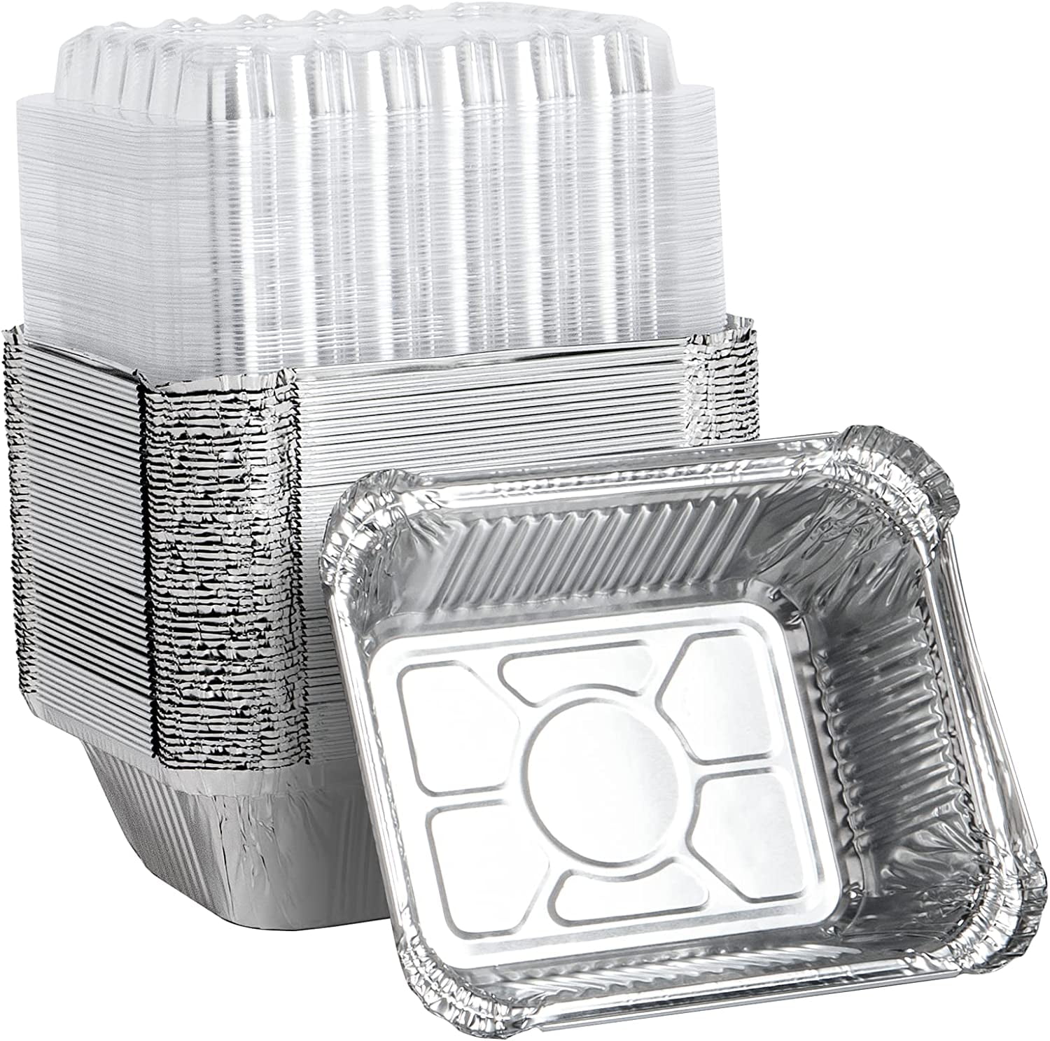 https://i5.walmartimages.com/seo/50-Pack-Small-Aluminum-Pans-Lids-1lb-Capacity-Disposable-Foil-Pans-Food-Containers-Baking-Roasting-Meal-Prep-5-5-x-4-5-Inch-Thick-Sturdy_445b4cf4-e93e-446c-b8a6-e0db47dbe9d9.b95cf106f535364bea8844df752028ba.jpeg