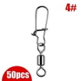 thumbnail image 1 of 50-Pack Speed Clips for Fishing Lureswivels, 1 of 8