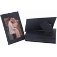 50 Pack Standing Paper Picture Frames 4x6,Cardboard Photo Frame with ...