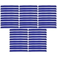 thumbnail image 1 of 50 Pack Stretchy Fishing Rod Belts, Tackle Ties & Cable Rod Holders for Bait Casting and Spinning, Blue, 1 of 8