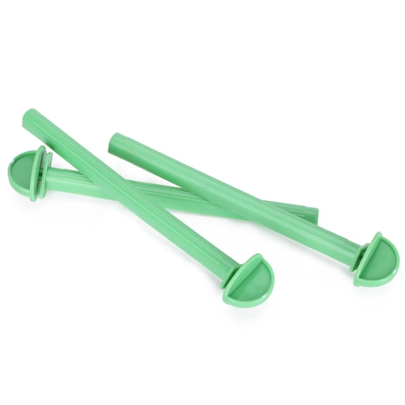 50-Pack Textured Plastic Bird Cage Perch Sticks, 6.3-Inch Diameter 0.4-Inch Stand Bars for Parrots Parakeets 50pcs plastic