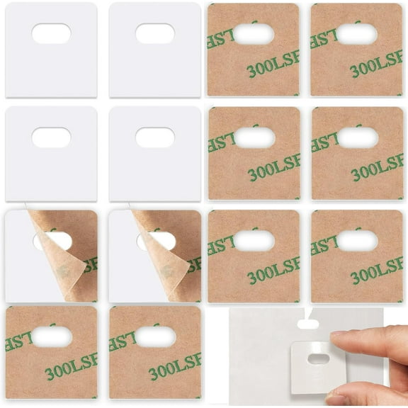 50 Pack Vertical Blind Repair Tabs,Happon Clear Vertical Blind Repair Tabs,Vertical Blinds tabs/Blind Fixers for Vertical Blinds Replacement Slats & Parts