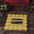 thumbnail image 1 of 50-Pack White Scented Tea Light Candles | Romantic Birthday Aluminum Tin Candles | 2-Hour Burn Time, 3.5cm Diameter | for Parties, Dinners & Hotels, 1 of 3