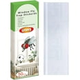 thumbnail image 1 of 50 Pack Window Fly Trap, Fruit Traps for Indoors, Paper Sticky Strips, Indoors Clear, 1 of 5