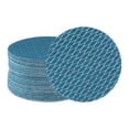 thumbnail image 1 of 50 Packs Diamond Shape Sanding Discs 5 Inch 60 Grit Hook and Loop Blue Rhomb Sandpaper Fish Scale, 1 of 6