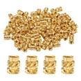 thumbnail image 1 of 50 Packs M3 Threaded Inserts Brass Heat Set Insert M3x6.5mm, OD 5mm Knurled Insert Nuts, 1 of 6