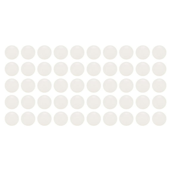 50 Packs PP Plastic Bearing Balls 5/16" 7.938mm Solid Plastic Balls, G1 Precision Mini Balls