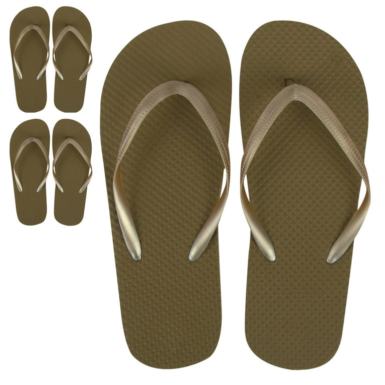 50 Pairs of Bulk Wholesale Slide Slip On Flip Flop Sandals for Women,  Weddings, House Guests, Indoor and Backyard Outdoor – 50 Pairs of Slide  Slip On Flip Flop Sandals for Women