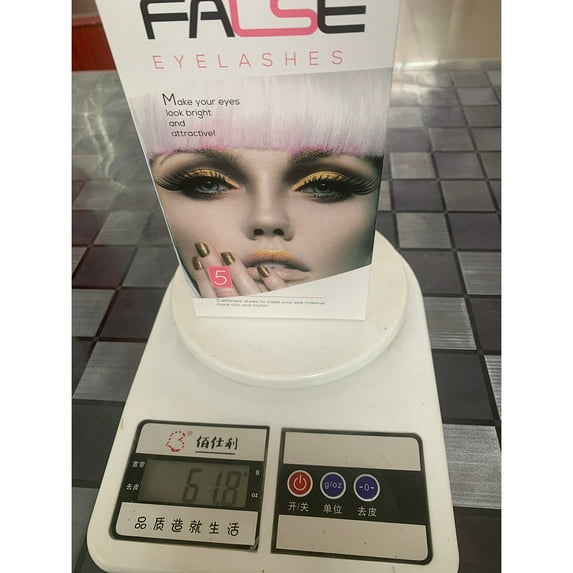 50 Pairs Of Handmade False Eyelashes Set Naturally Thick And Cross Five Styles Half Lashes