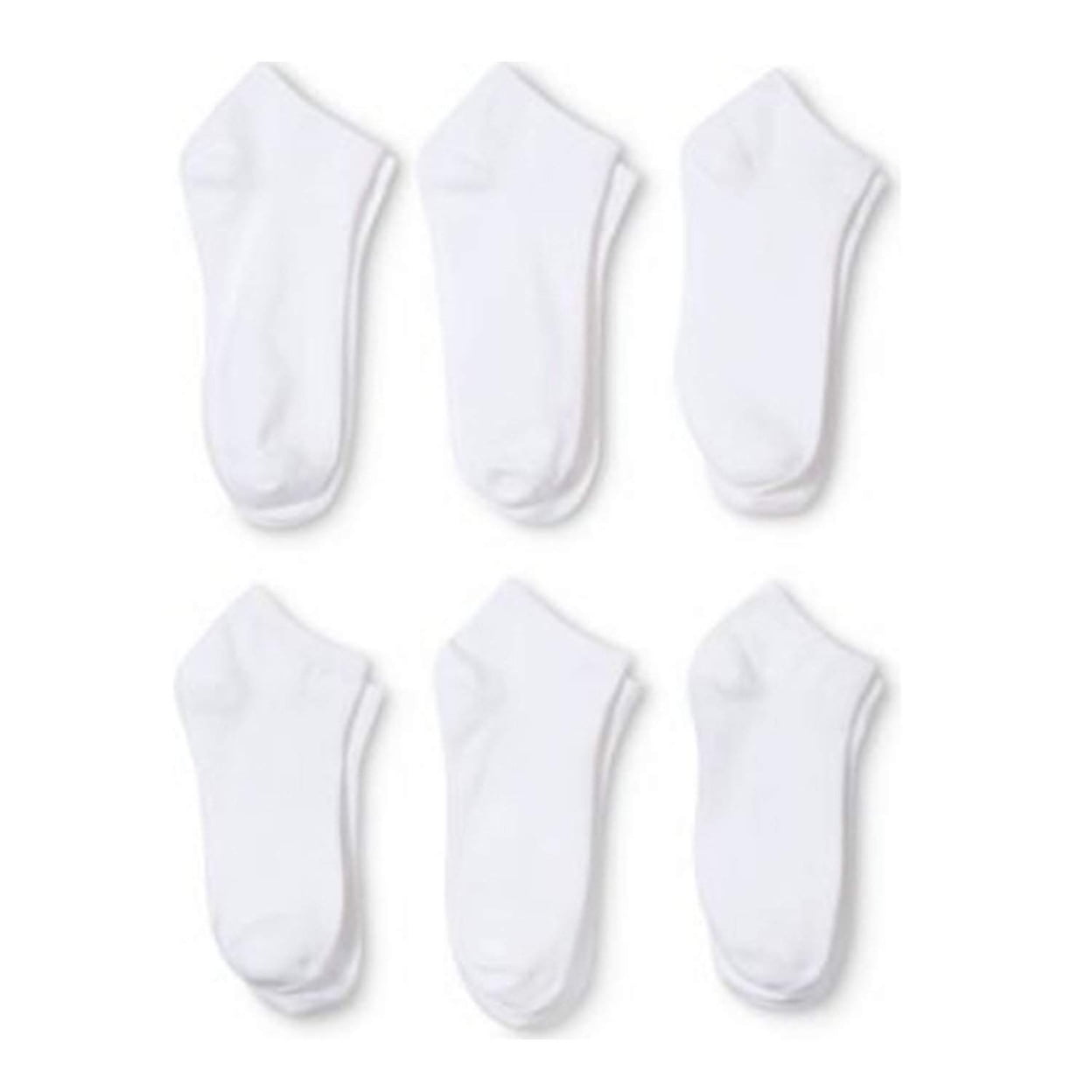 50 Pairs Womens No Show Ankle Socks Polyester Spandex Bulk Pack Wholesale