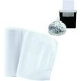 50 Paper Shredder Clear Bags Perfect Size for Most Paper Shredders up