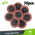 thumbnail image 1 of 50 Pcs 2" Medium Surface Conditioning Discs Roll Lock Die Grinder Sanding Pads, 1 of 5