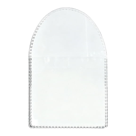 50 Pcs 2 X 2 Inches Single Pocket Coin Sleeves Collector Individual Clear Plastic Sleeves Holder Small Plastic Coin Holder Pouch Single Protector for Jewelry Storage (Round) by WEIWEIGG