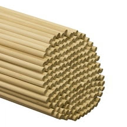 50 Pcs 3/8" x 48" Birch Dowels A quality dowel begins with quality lumber. Our dowels are made from select Birch and Maple.