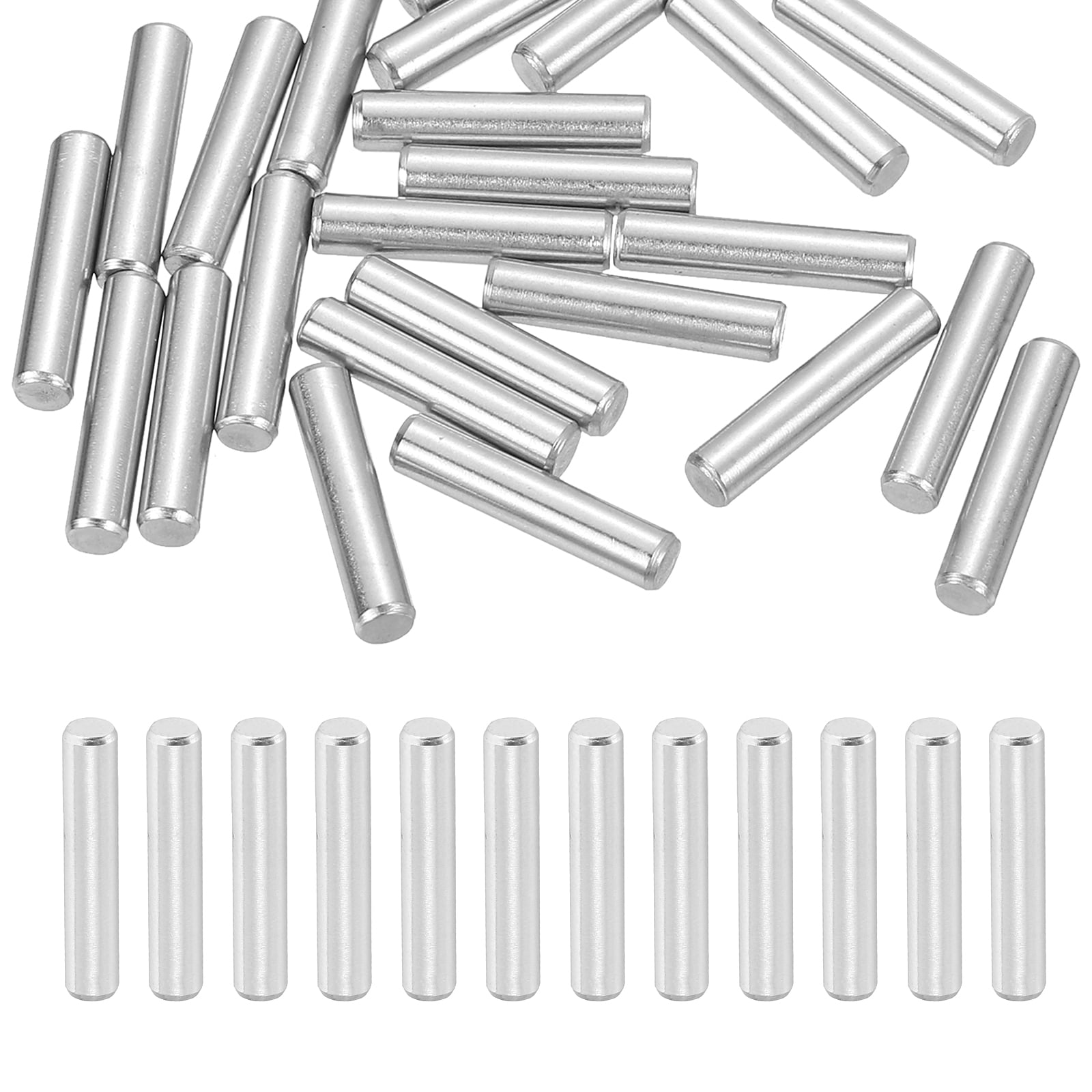 316 Panel Pins 50 Pcs 3 x 12 mm 316 Stainless Steel Dowel Pins, Cylindrical Shelf ...